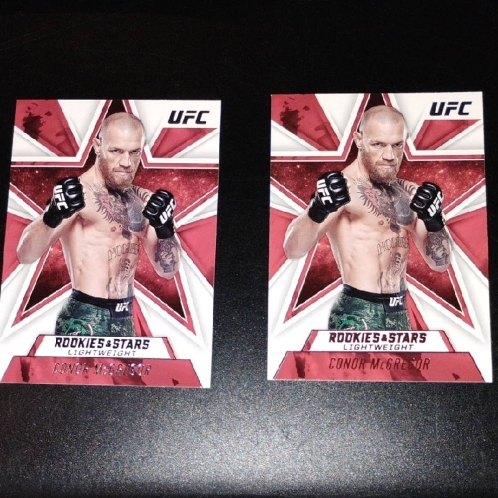UFC Rookies & Stars Conor McGregor CardS